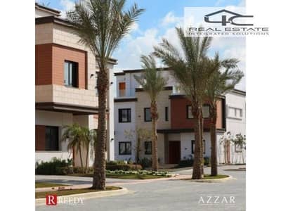 Villa Town house Middle 225 m 4 bedrooms landscape view for sale in Azzar 2 Compound with down payment 12,000,000  and installments in the market