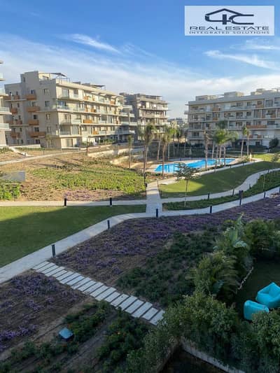 Ready to move apartment with garden in phase V Residence bua 158 m fully finished with down payment and installments in Villette