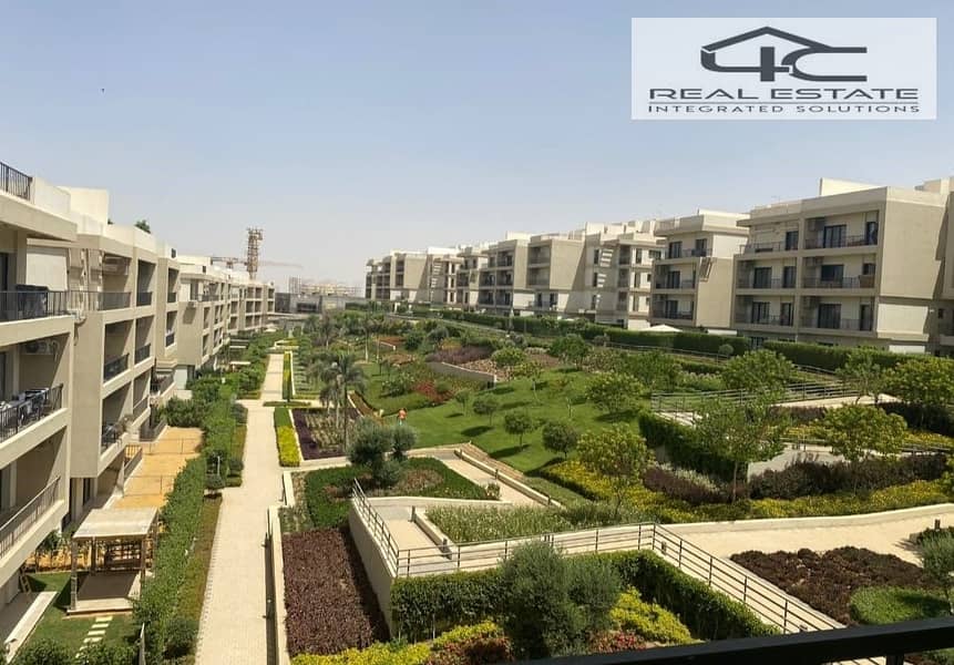 Apartment 195 m for sale in Al Marasem Fifth Square fully Finished with air conditioners prime location Directly on Landscape Golden Square 0