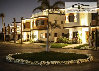 Villa Town house Middle 225 m 4 bedrooms landscape view for sale in Azzar 2 Compound with down payment 12,000,000  and installments in the market