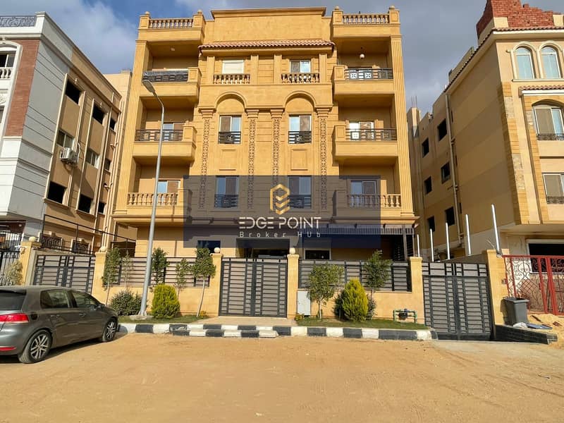 Apartment for sale in Fifth Settlement, Andalus, 195 square meters, immediate delivery, 12-month installments, complete with utilities 0