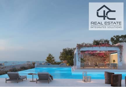 Amazing Chalet with roof for sale at Mountain views Ras el Hekma  At the best phase 92m Prime location Directly Swimming Pool  Ready to move