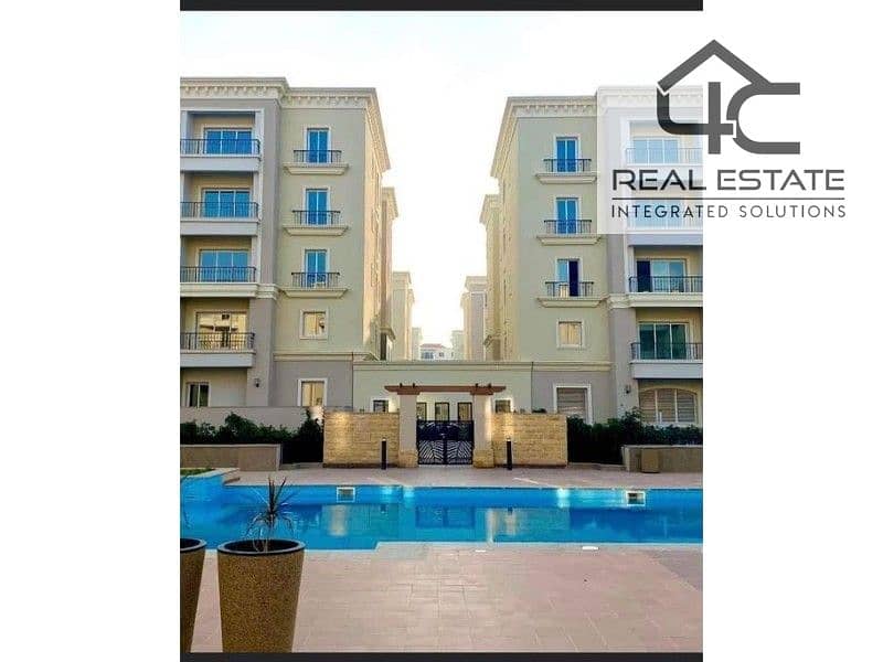 Apartment for sale in mivida 195m bahry ready to move prime view landscape location With down payment and installments 0