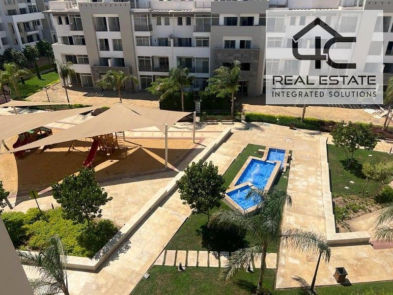 Lowest down payment for apartment 3 bedrooms in best location view pool and landscape with installments in hyde park fifth settlement 0