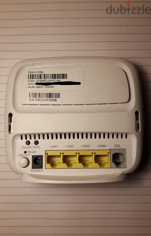 Linkdsl router H108L 1