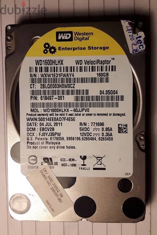 160GB WD Enterprise Hard disk 2