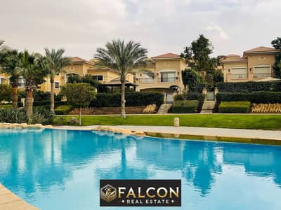 Panoramic Villa Prime Location for sale in Telal East Compound, New Cairo, next to Point 90 Mall