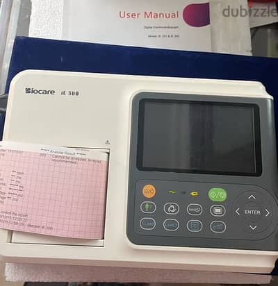 جهاز رسم قلب بيوكير ECG Biocare iE300