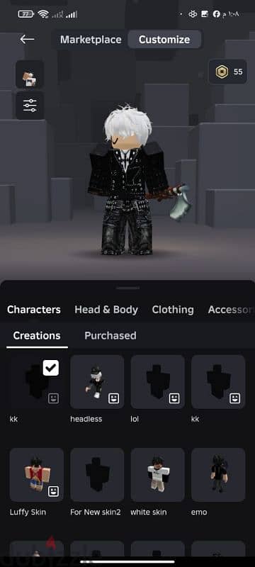 roblox حساب للبيع 4