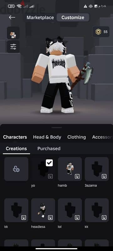 roblox حساب للبيع 5