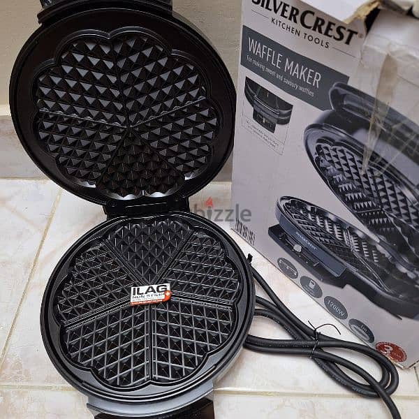 silver crest waffle maker 0