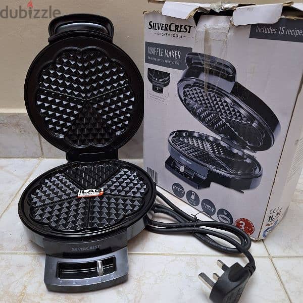 silver crest waffle maker 1