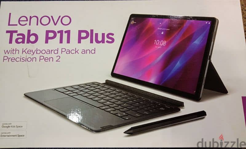 Lenovo Tab P11 Plus with Keyboard Pack and Precision Pen 2 1