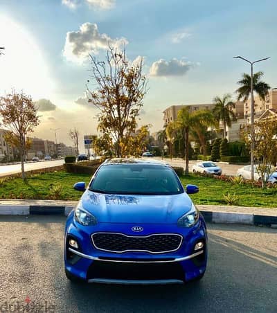 كيا سبورتاج 2021 توب لاين بلس زيرو باكياس المصنع-Kia Sportage 2021