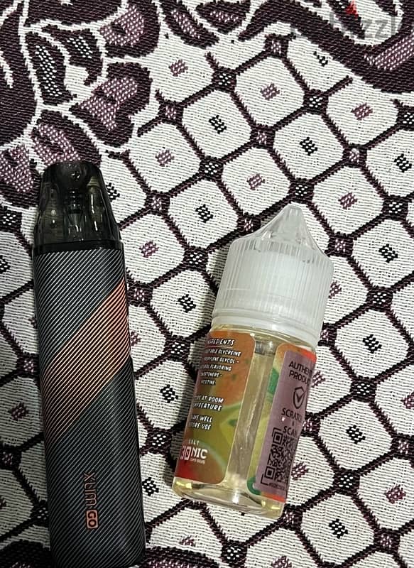 oxva xlim go + liquid vape station 2