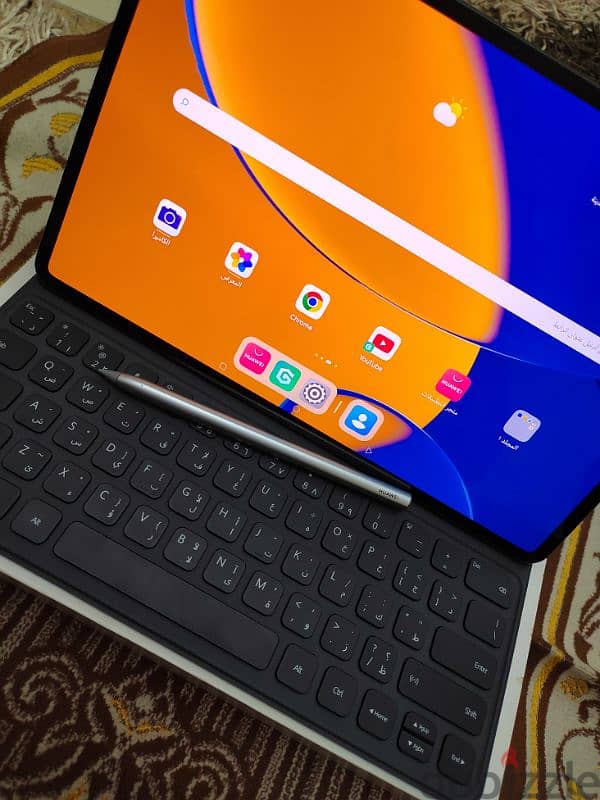 العملاق هواوي Matepad Pro 12.6 أكبر شاشة اوليد بالكيبورد والقلم 5