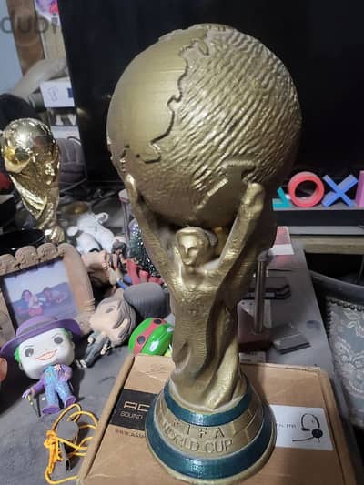 World cups and balon d'or tropies