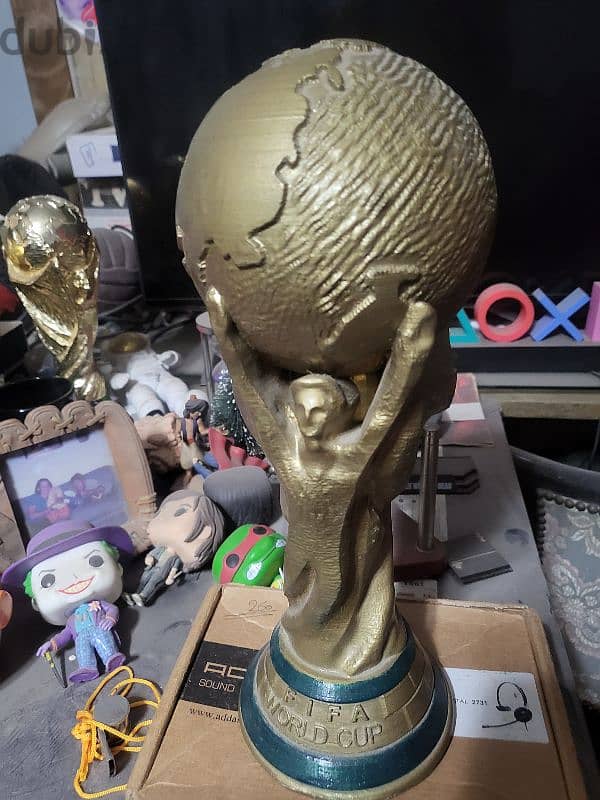 World cups and balon d'or tropies 0