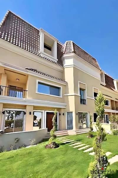 Townhouse 160 m for sale in Sarai r Compound Next To Madinaty SARAI NEW CAIRO