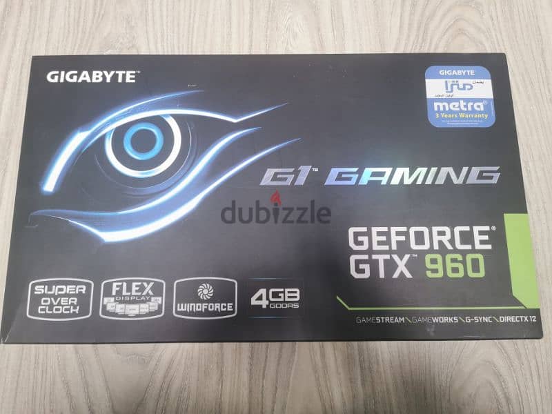 Geforce GTX 960 G1 GAMING 4GB DDR5 5