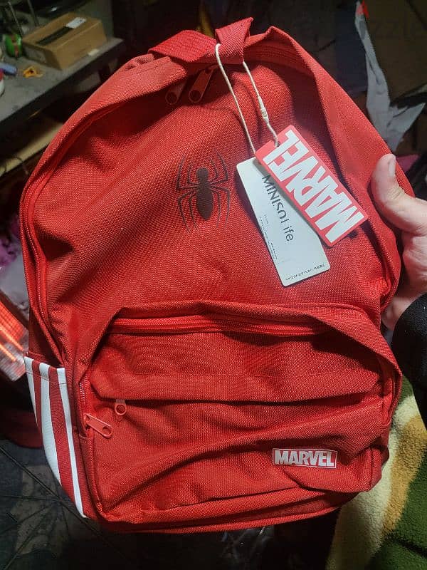 Marvel Spiderman backbag for kids 0