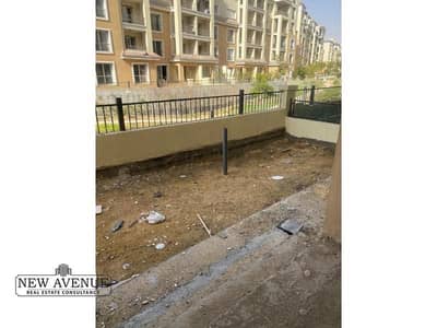 Delivered Ground apartment with garden 2 Bedrooms  3 Bathrooms in Sarai Mostakbal City