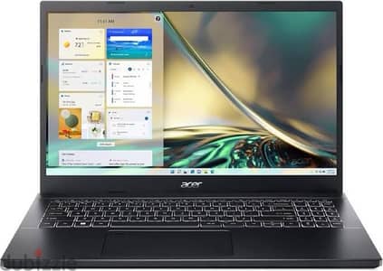 Acer aspire 7 corei5 1240p rtx3050 جديد متبرشم