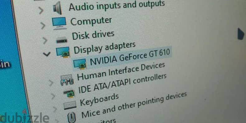 nvidia geforece GT 610 1