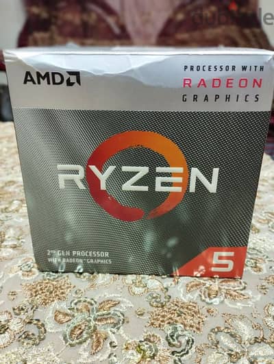 Ryzen 5 3400g tray