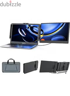 Portable Laptop Screen Extender 14" IPS FHD 1080P 3