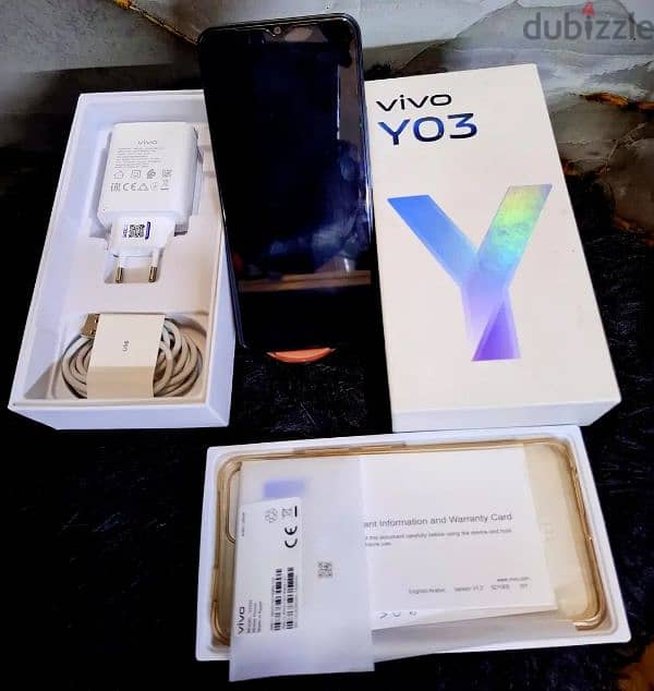 للبيع موبايل Vivo Y03 مساحة 128 رام 4  ((استخدام شهر)) 1