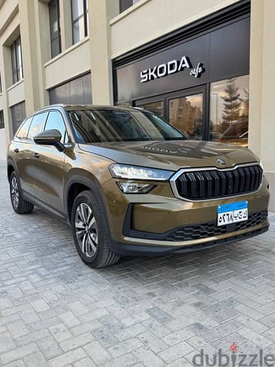 Skoda Kodiaq 2025 الفئه التانيه سيلكون لاونج. وكيل. رخصت ولم تستخدم.