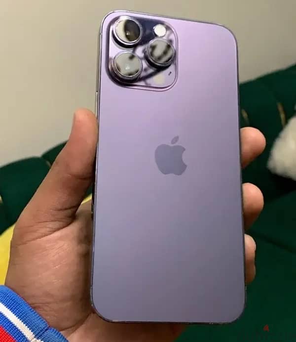 iPhone 14 Pro Max 128 جيجا بطاريه ٨٨٪؜ سليم  وتر بروف وبدون جمارك 3