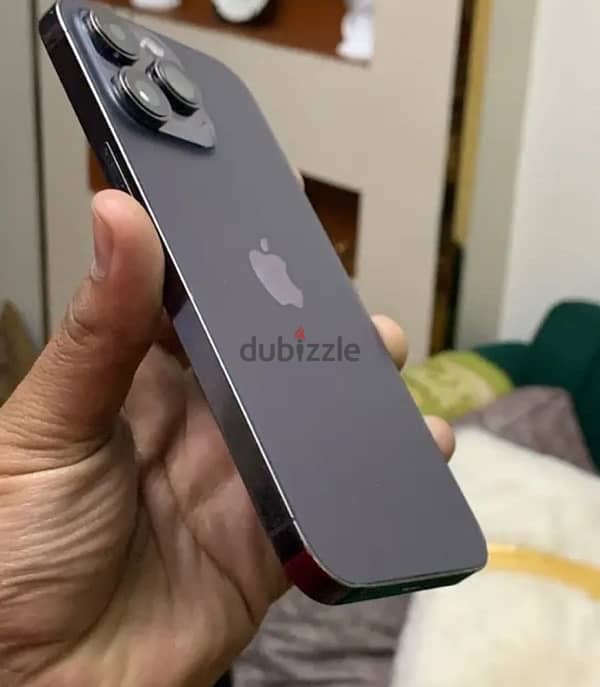 iPhone 14 Pro Max 128 جيجا بطاريه ٨٨٪؜ سليم  وتر بروف وبدون جمارك 4