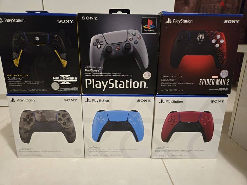 ps5 controller new جديد متبرشم 0