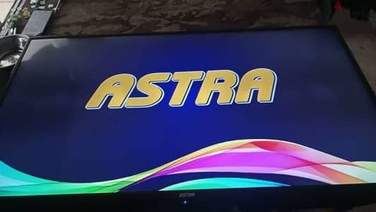 شاشة  Astra 43 Smart جديدة بالكرتوتة لم تستخدم سمارت Led