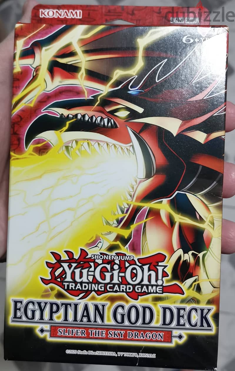 Original Yu-Gi-Oh Cards-Slifer & Obelisk structure decks 1