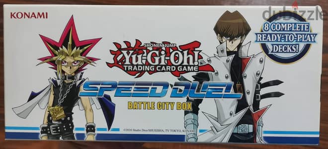 Original 1st-Edition Yu Gi Oh Cards-YuGiOh Speed Duel Battle City Box