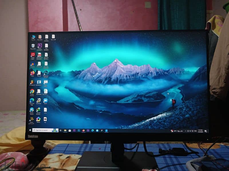 lenovo thinkvision 2k monitor لينوفو 2