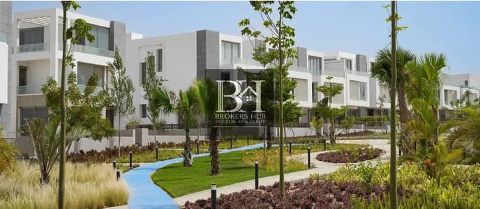 Twin House for Sale in Joulz Compound – Prime Location Near New Giza | Lake & Greenery View | 9-Year Installments