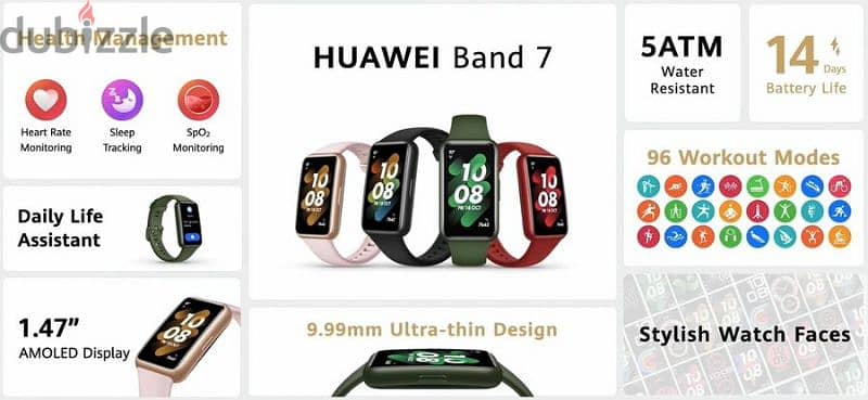 هواوى باند 7 $$$(Huawei band 7) 1