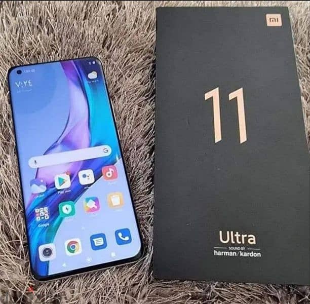 للبيع شاومي mi 11 ultra 512 حالة ممتازة 1