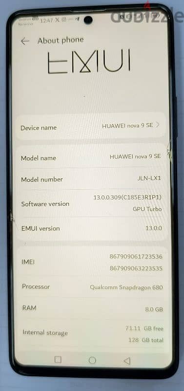 Huawei Nova 9se 1