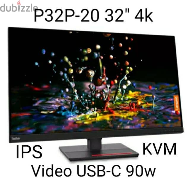 Monitor P3223QE U3219Q U3223QZ P32P-20 U3419W U2722DE P27h-20 2