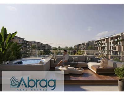 For sale, a fully finished penthouse in Sheikh Zayed, with installments over 10 years, with a down payment of only 5%, in The Harve Compound in the Gr