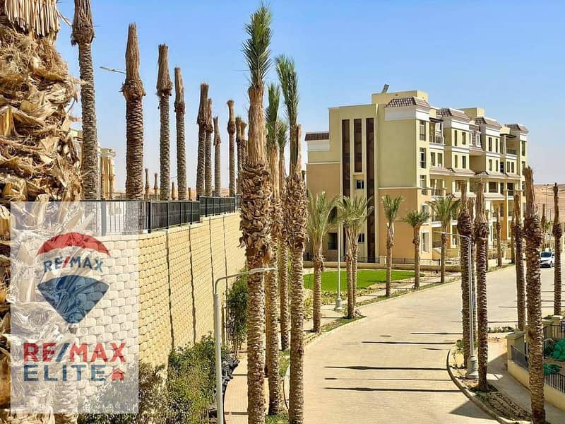 Apartment for sale ready to move in Sarai Compound S1 Phase , Prime location villas view 180m 0