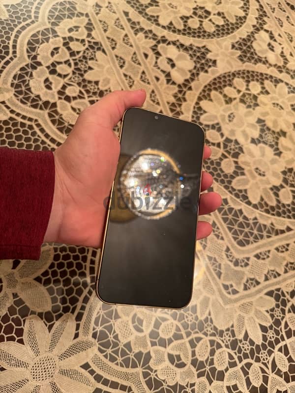 13 pro max 256gb gold مدفوع الضريبة ٢ شريحة 2