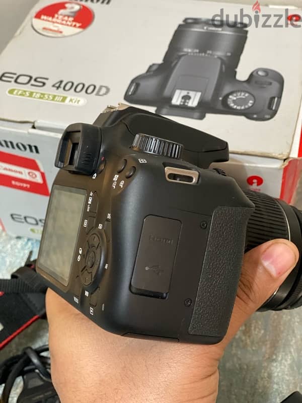 D4000 lens 18/55m بكل مشتملاتهاالاصليه 4