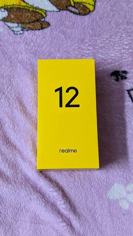 تليفون Realme 12 4g 256 لون Sky blue بكل حاجته 8