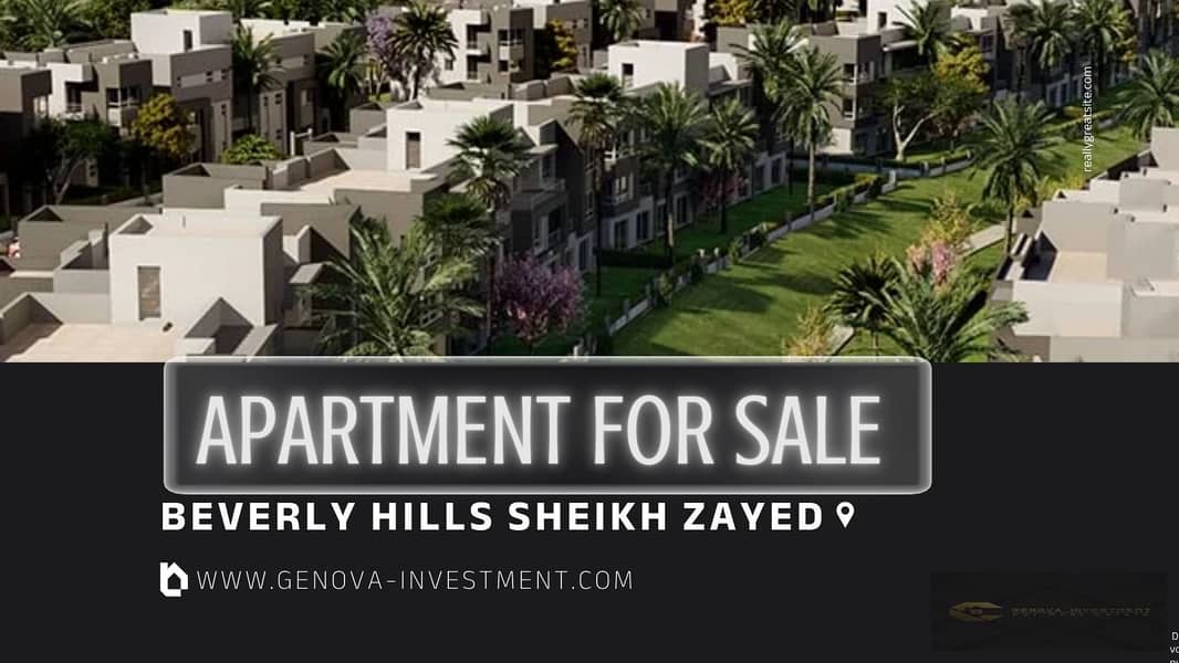 Luxury apartment for sale in Beverly Hills zayed 0